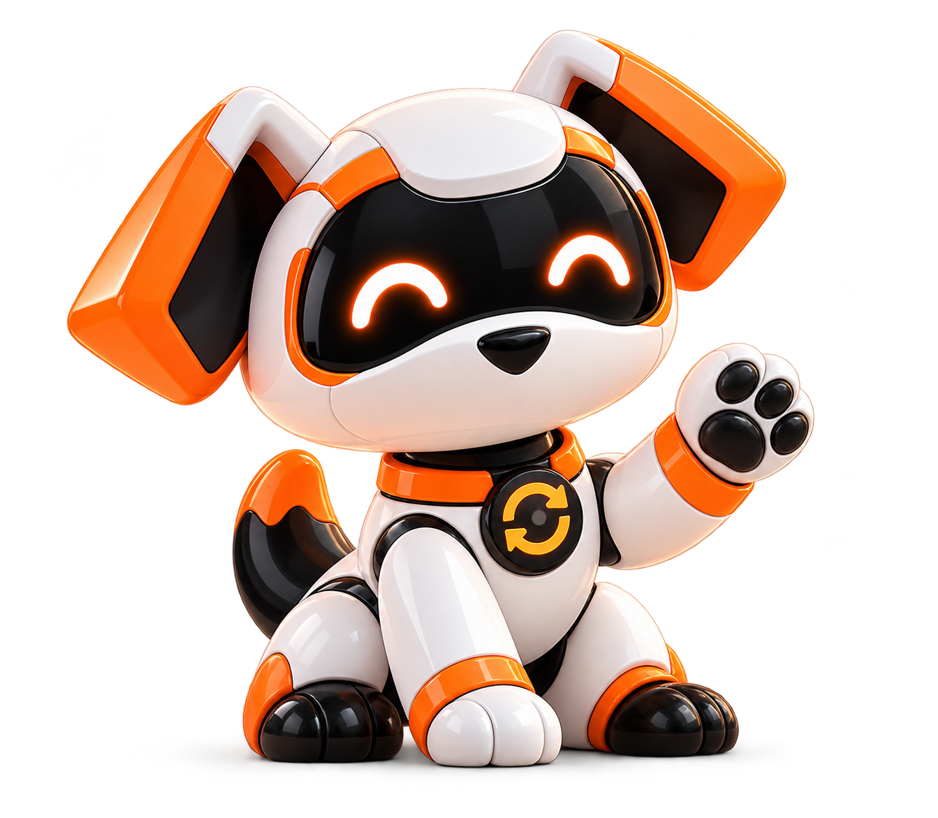 Pup is ready to help